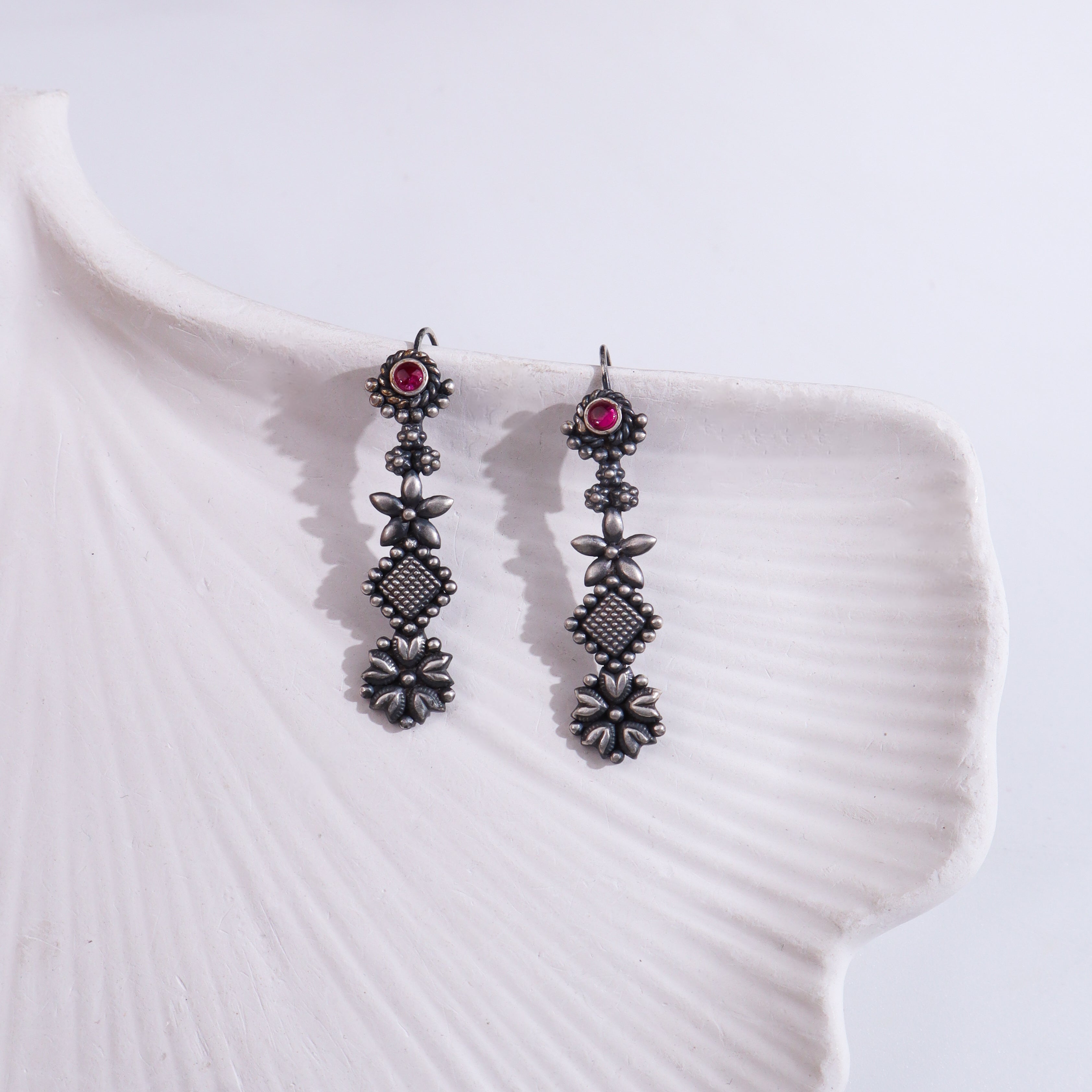 Multicharm Dangling Earring | 92.5 Sterling Silver