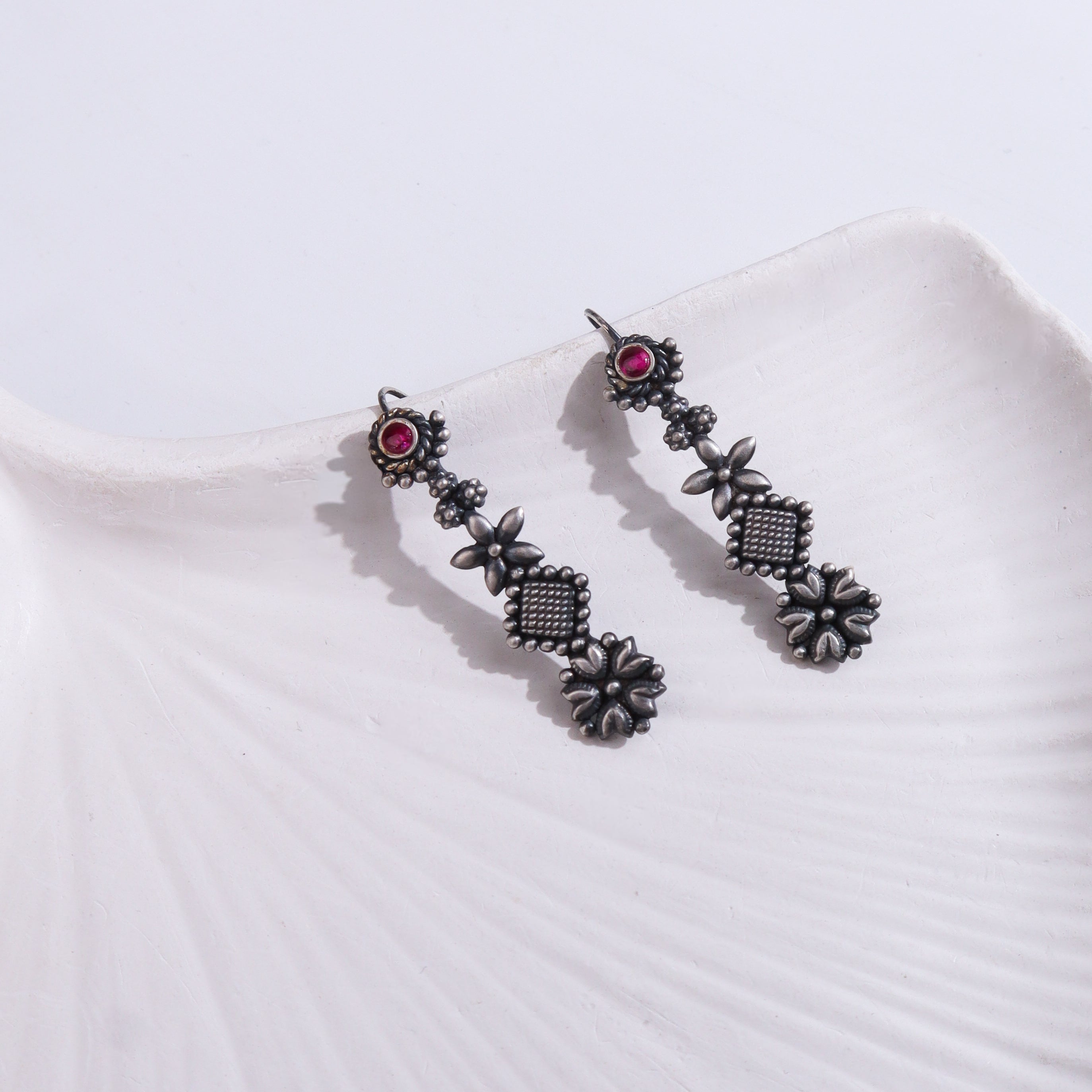 Multicharm Dangling Earring | 92.5 Sterling Silver