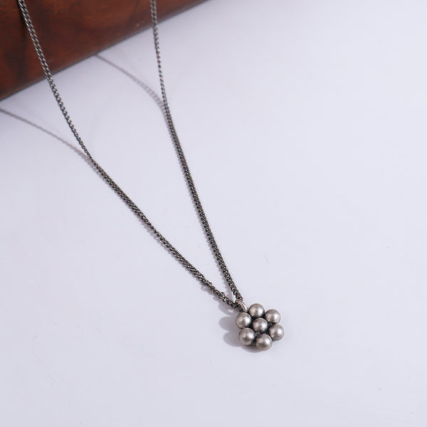 Medium Kudi Motif Pendant Chain | 92.5 Sterling Silver