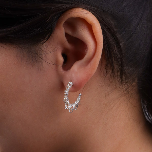 Spike Hoops (Project Handmade)