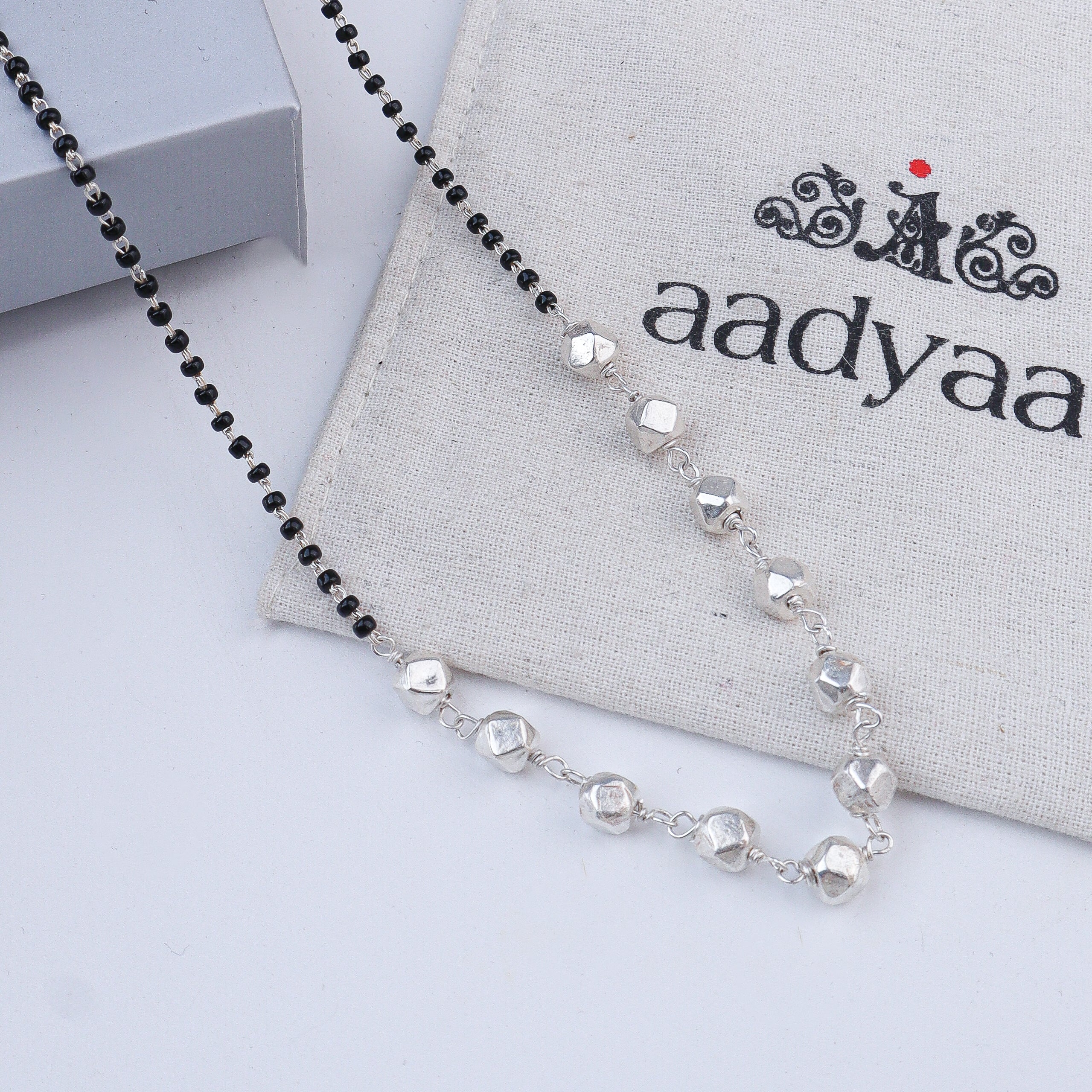 Ashtapailu Silver Mangalsutra