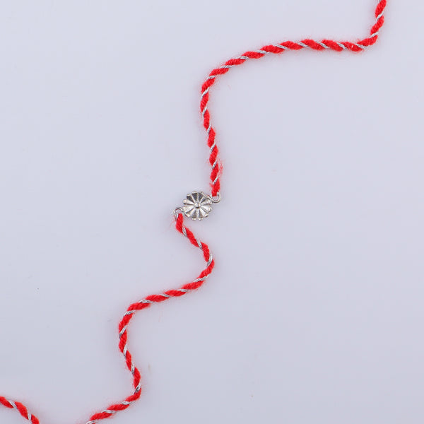 Bloom Silver Rakhi