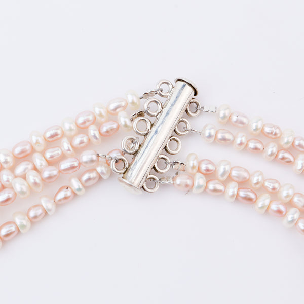 Aadyaa Luxe Pearl Veil Necklace