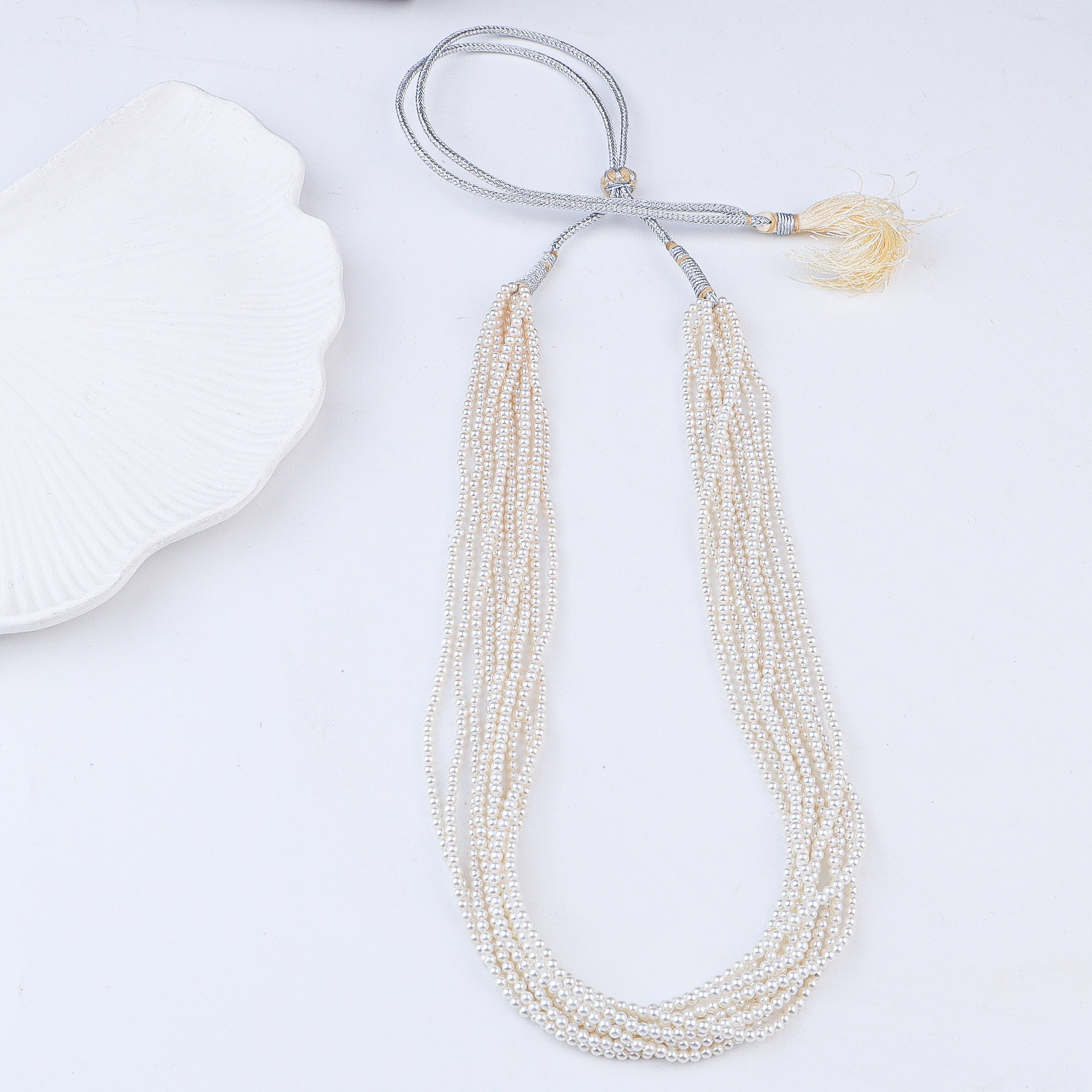 Pearl Bunch Necklace