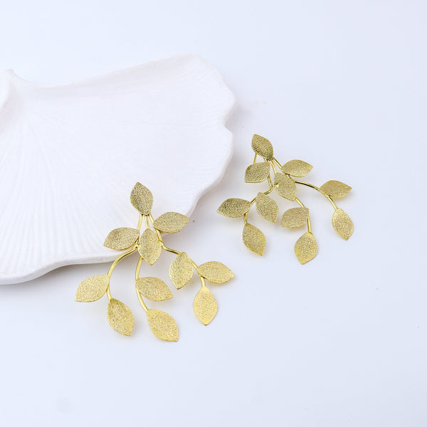 Brass Fashion Earrings