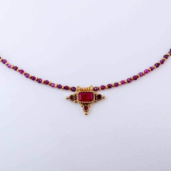 Brass Fashion Necklace