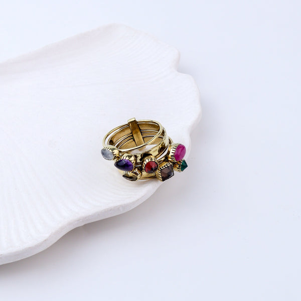 Brass Fashion Ring