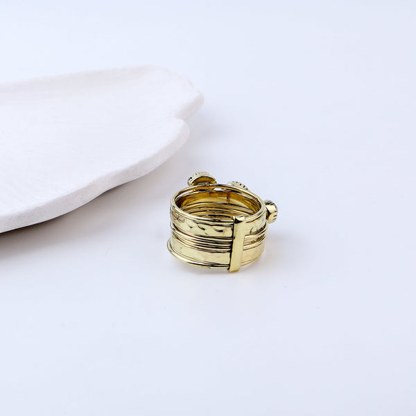 Brass Fashion Ring