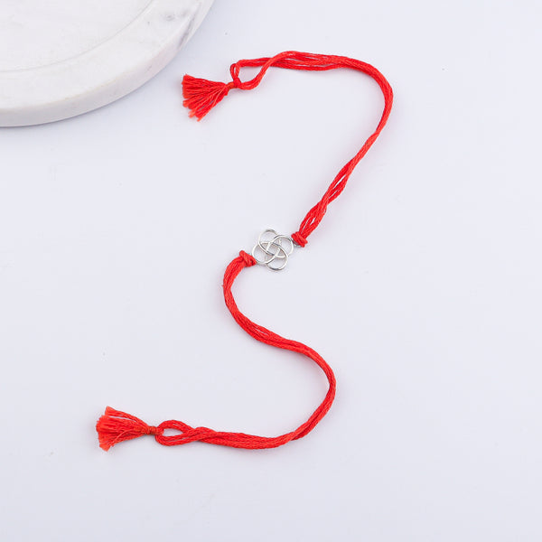 Eternity Silver Rakhi
