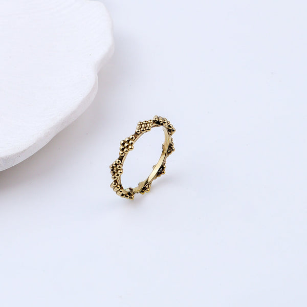 Brass Fashion Ring