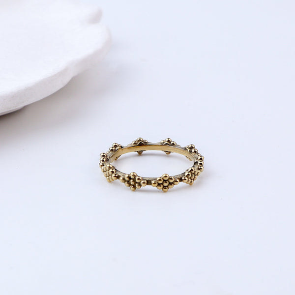Brass Fashion Ring