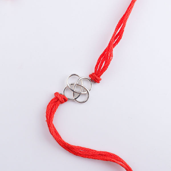 Eternity Silver Rakhi