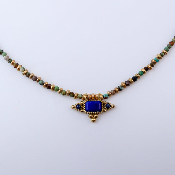 Brass Fashion Necklace