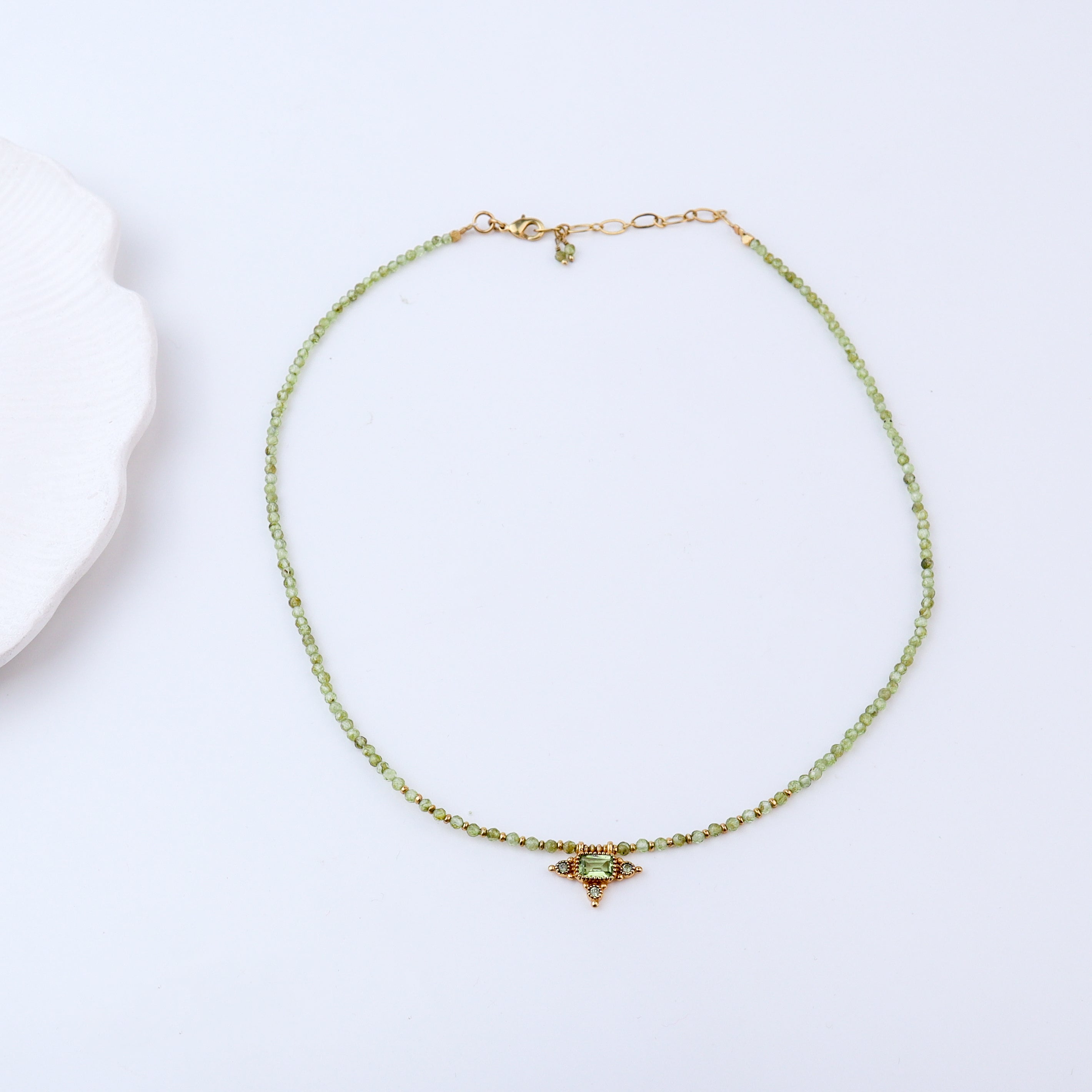 Brass Fashion Necklace