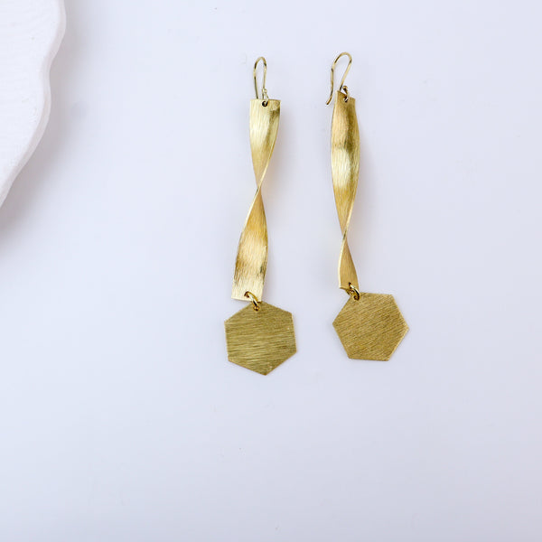 Brass Fashion Earrings