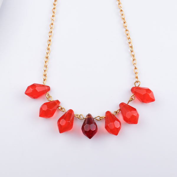 22K Gold Plated Brass Fashion Necklace