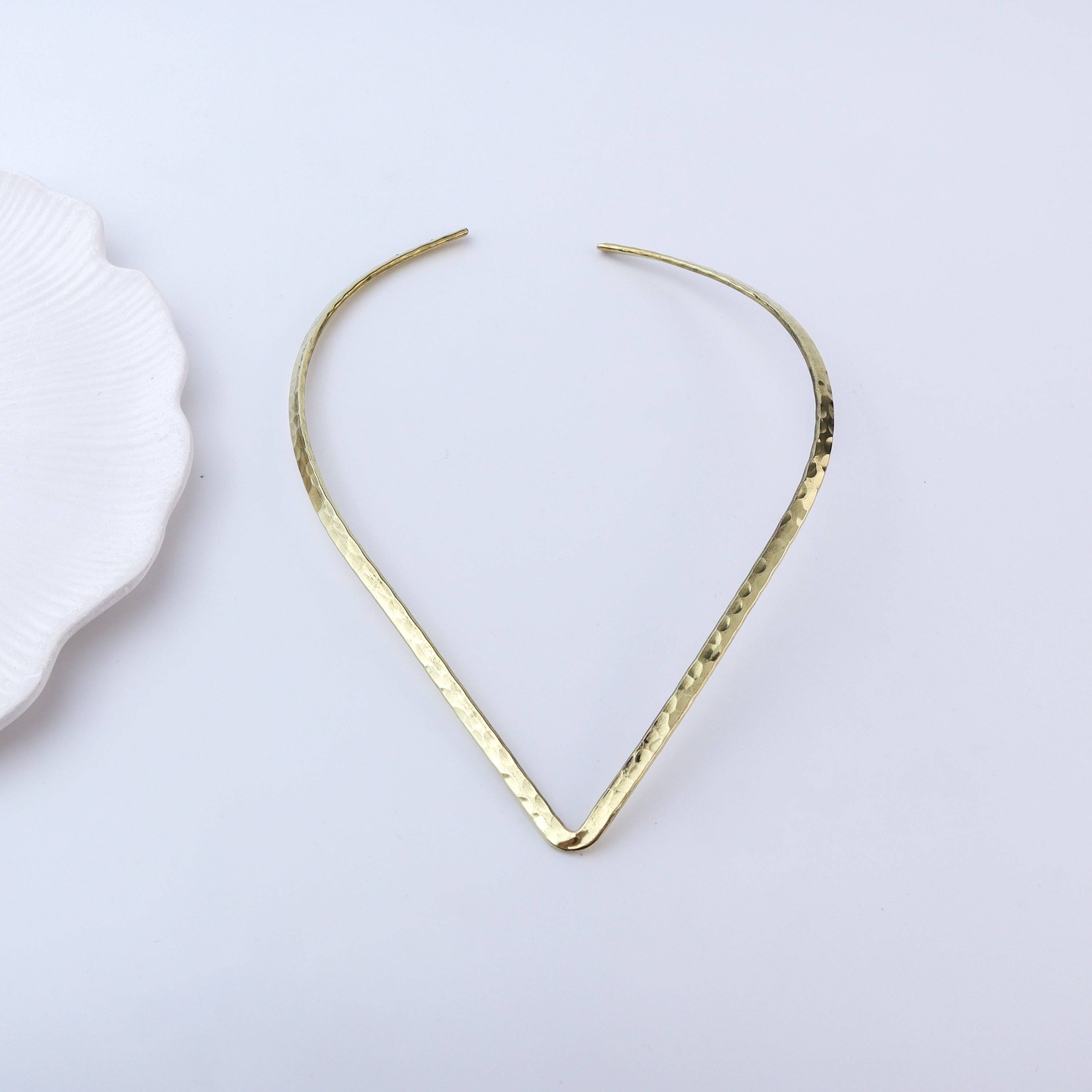 Brass Fashion Necklace