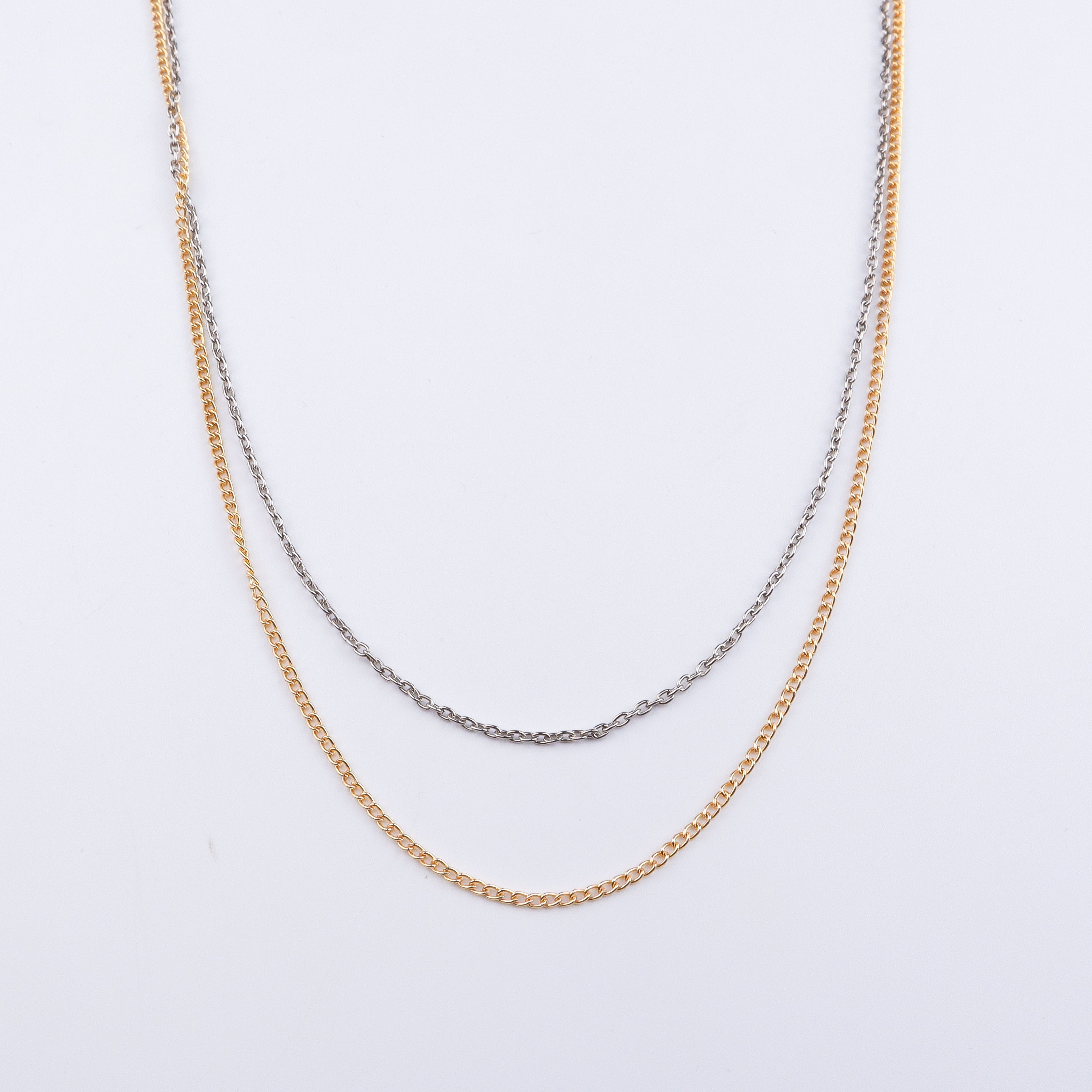 22K Gold Plated Brass Fashion Necklace