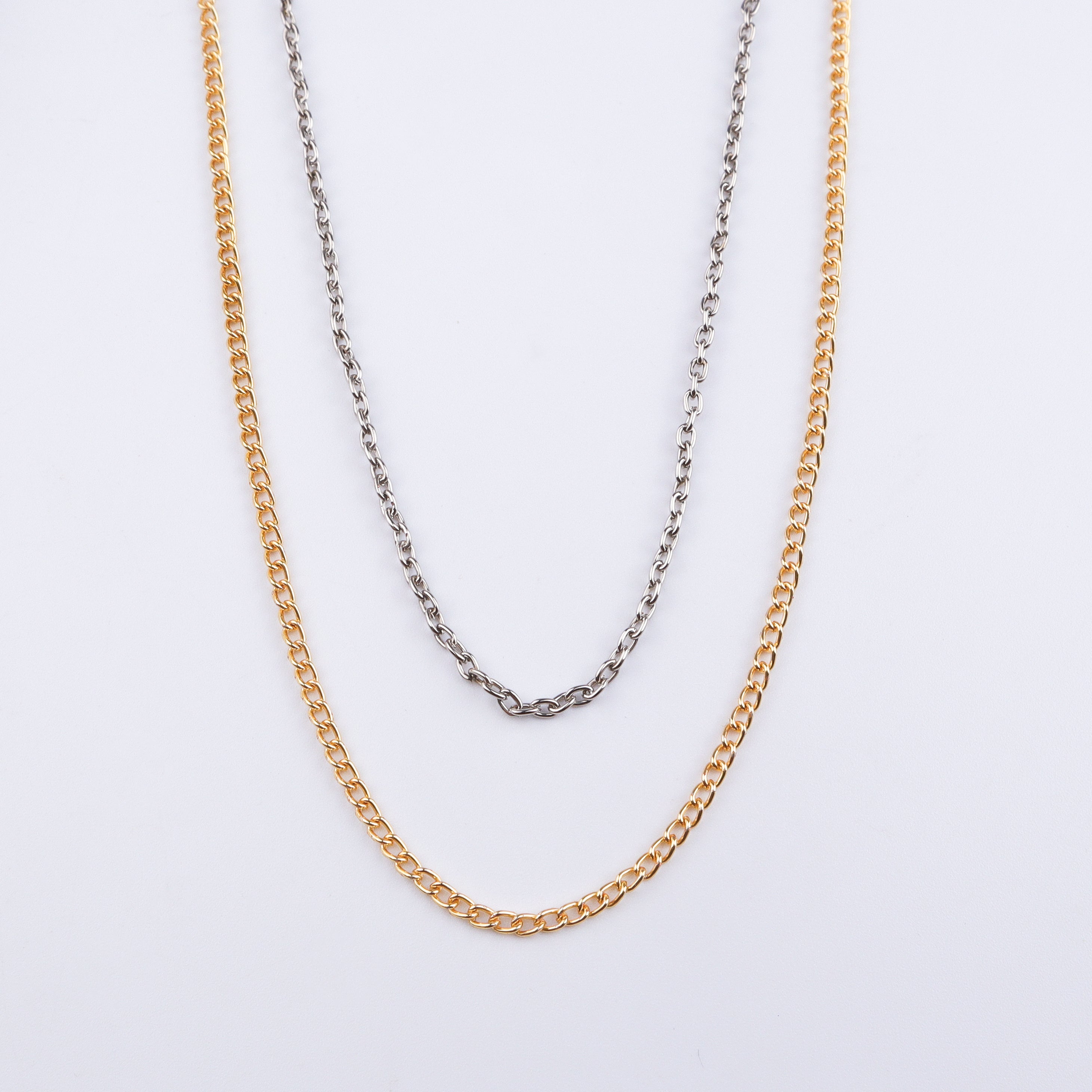 22K Gold Plated Brass Fashion Necklace