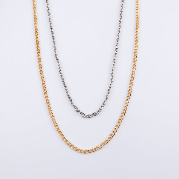 22K Gold Plated Brass Fashion Necklace