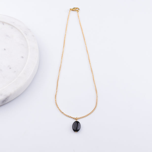 22K Gold Plated Brass Fashion Necklace