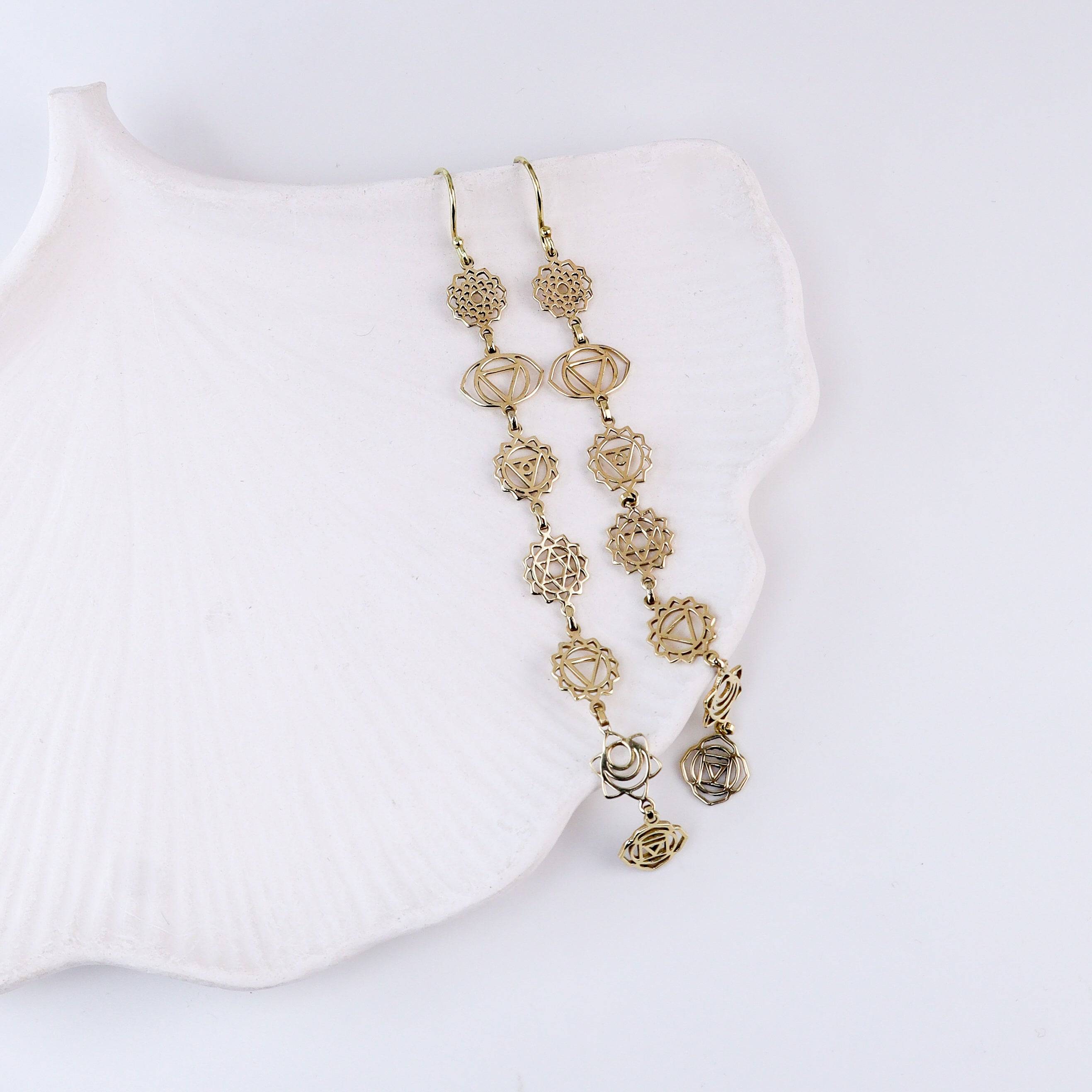 Brass Fashion Earrings