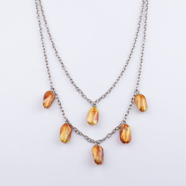 Brass Fashion Necklace