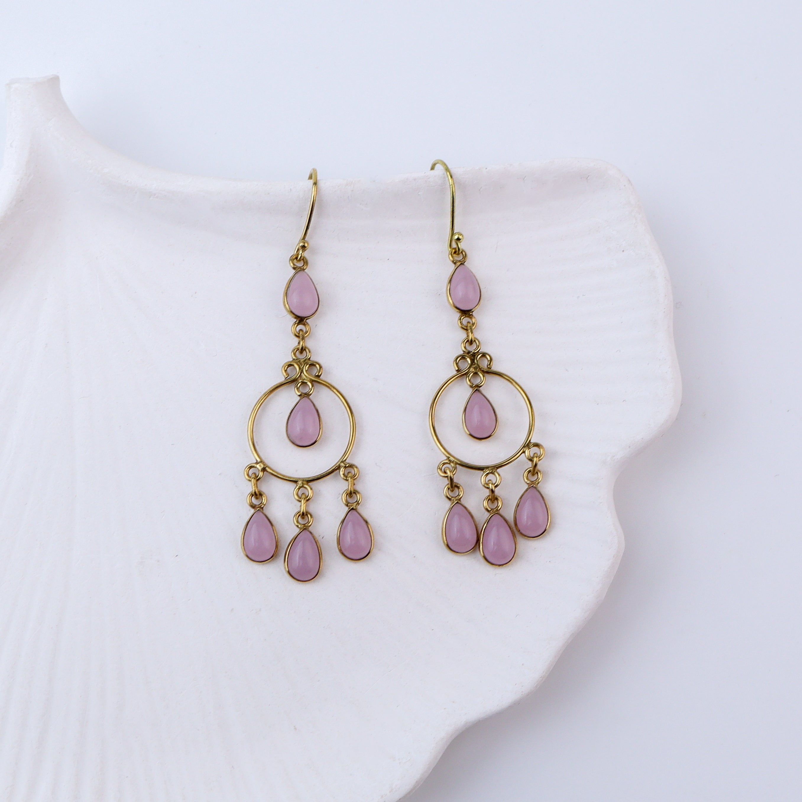 Brass Fashion Earrings