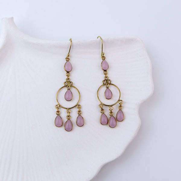 Brass Fashion Earrings