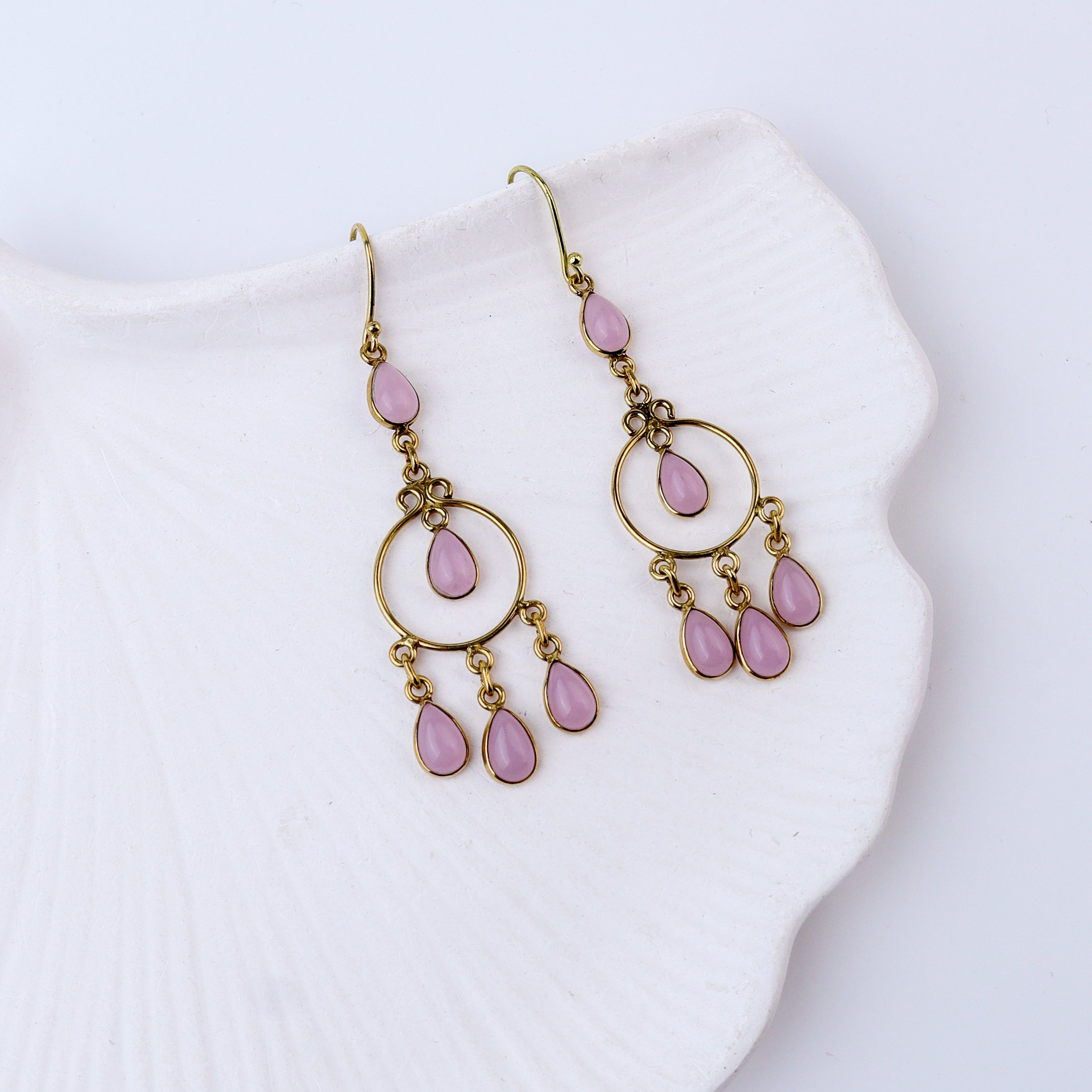 Brass Fashion Earrings