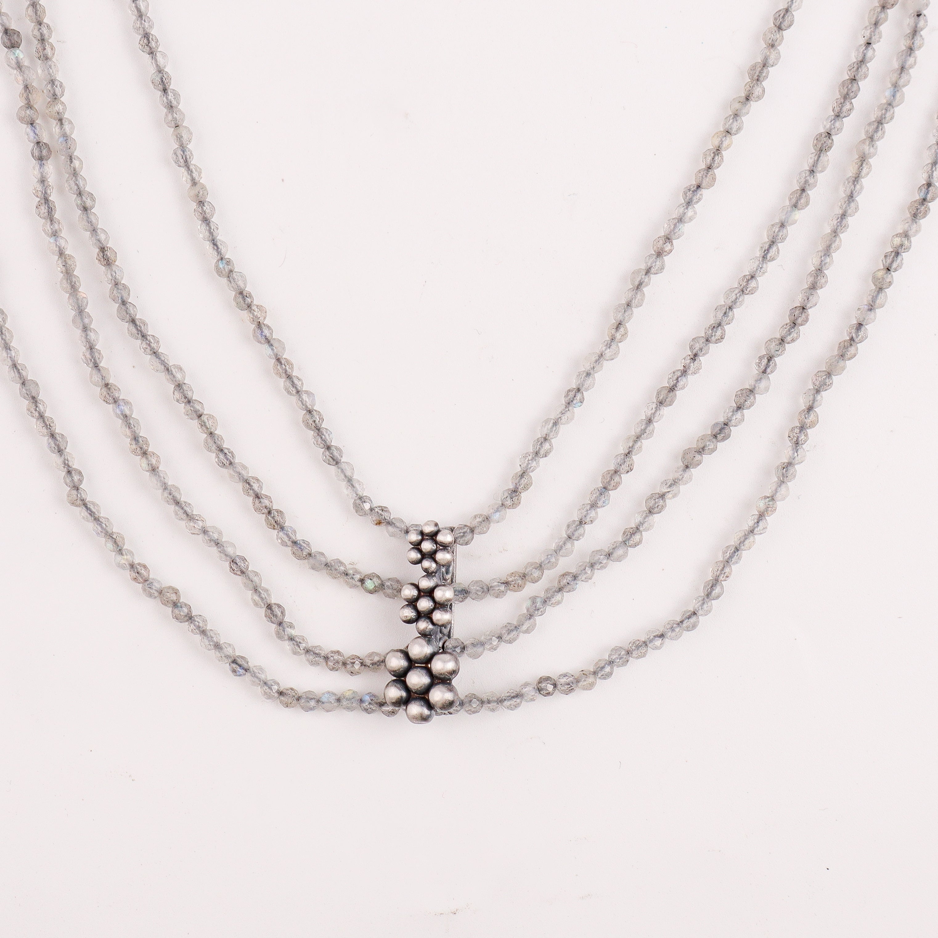 3 Kudi Labradorite Necklace