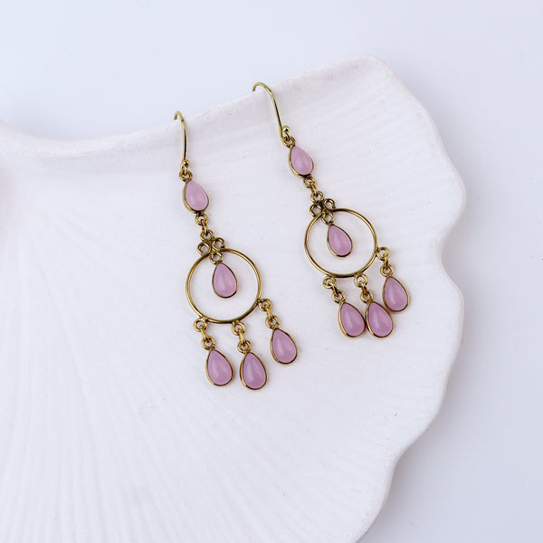 Brass Fashion Earrings