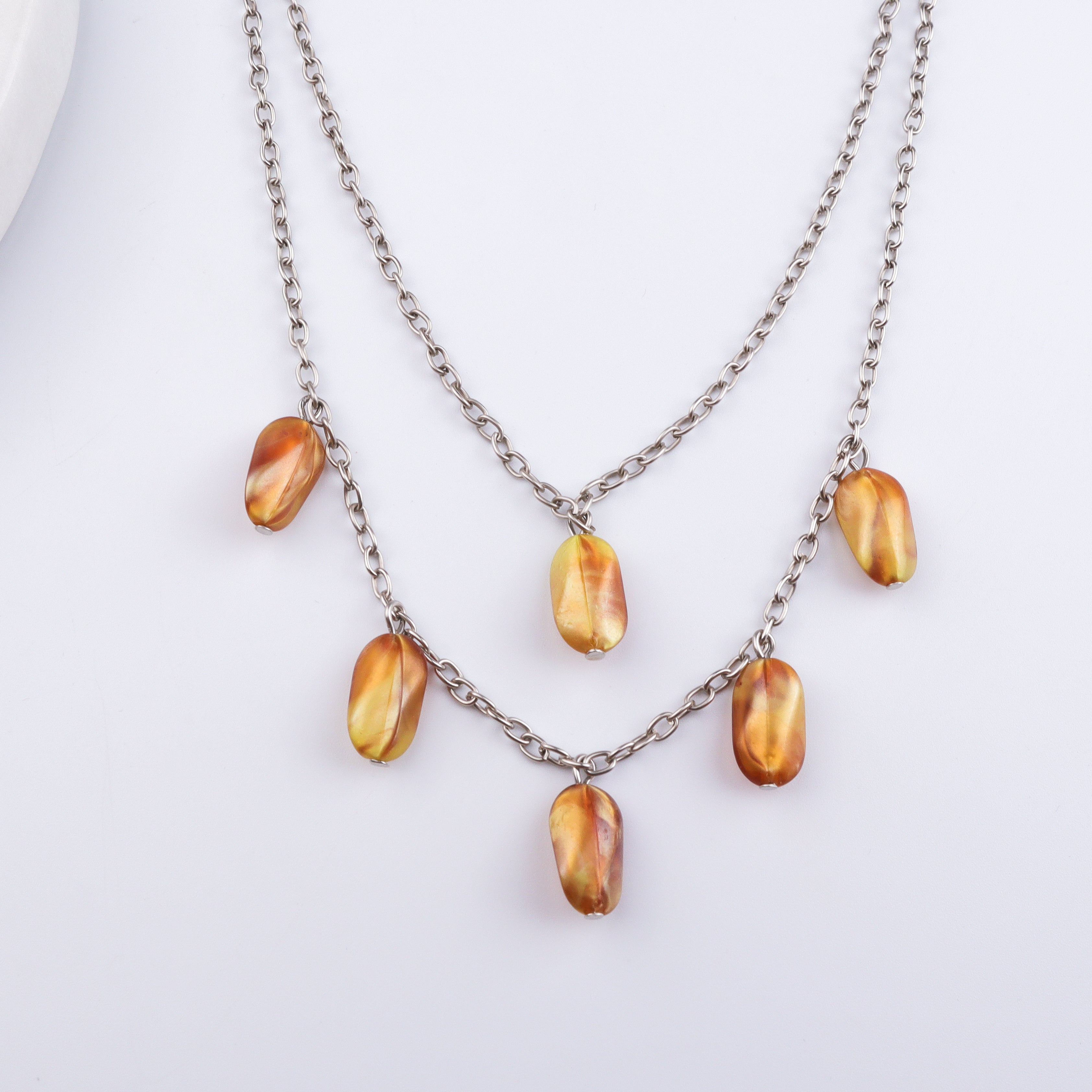 Brass Fashion Necklace