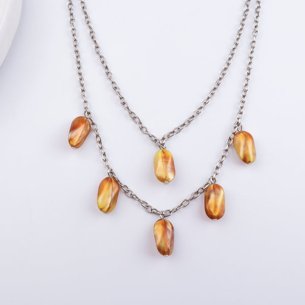 Brass Fashion Necklace