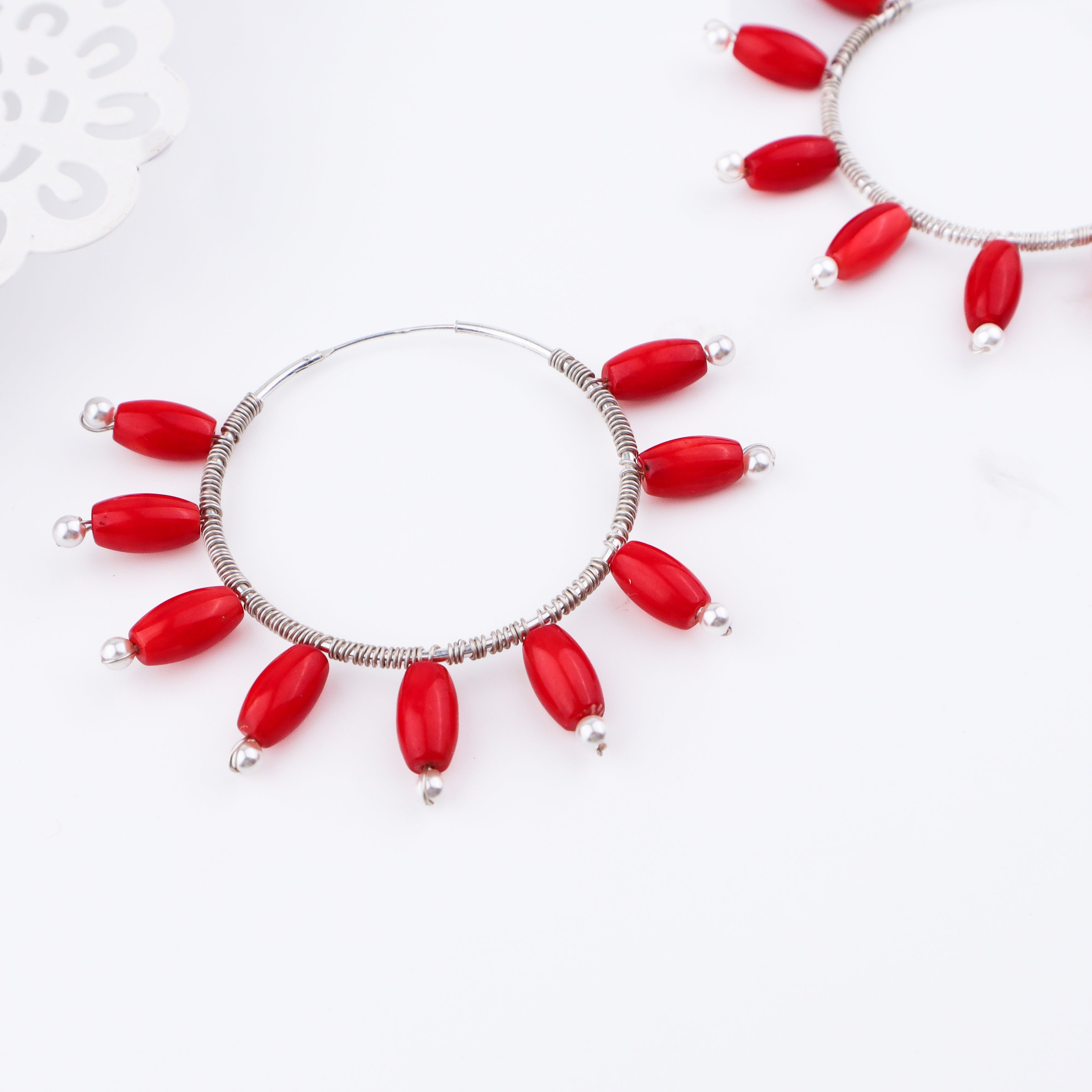 Coral Hoops