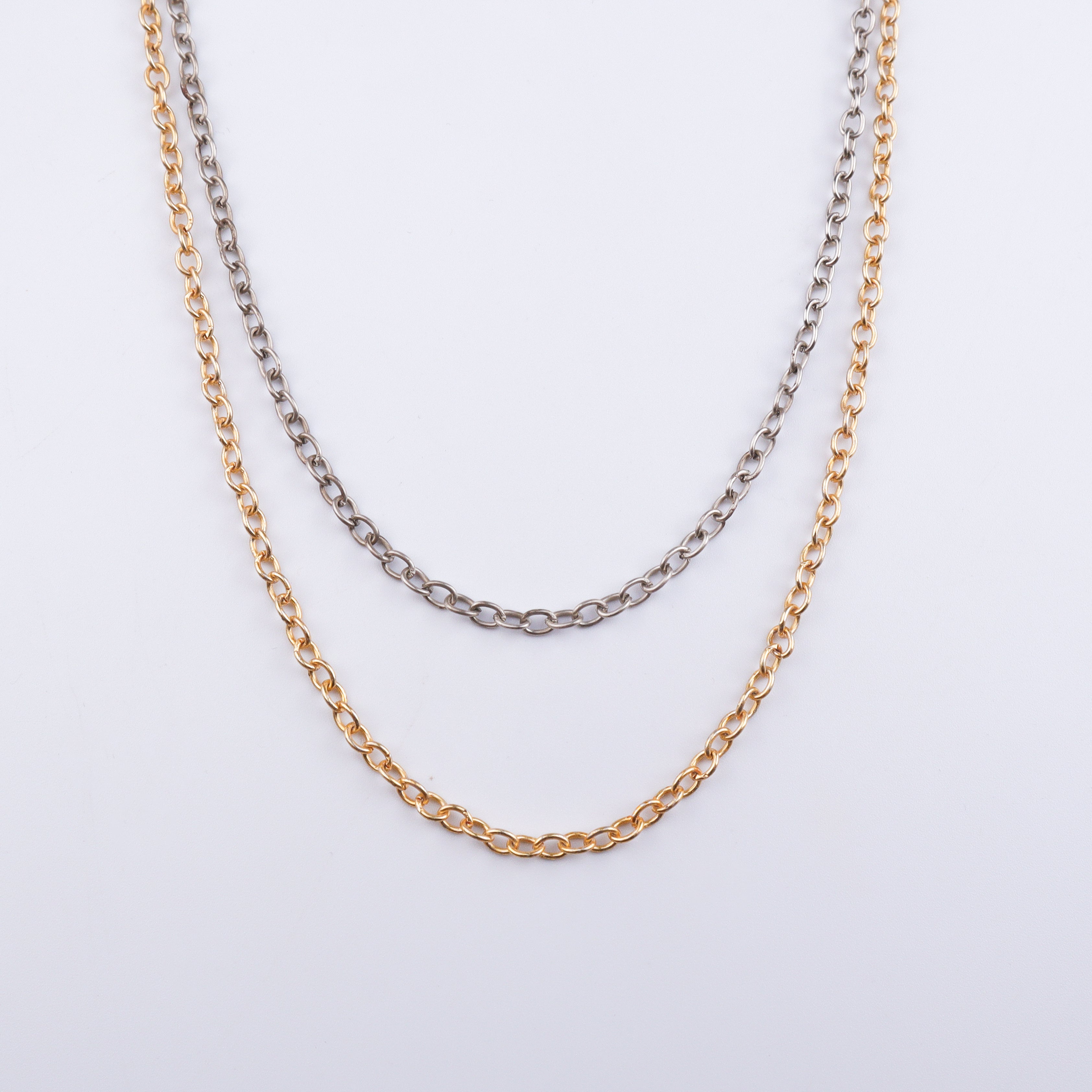 22K Gold Plated Brass Fashion Necklace