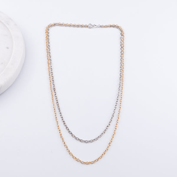 22K Gold Plated Brass Fashion Necklace