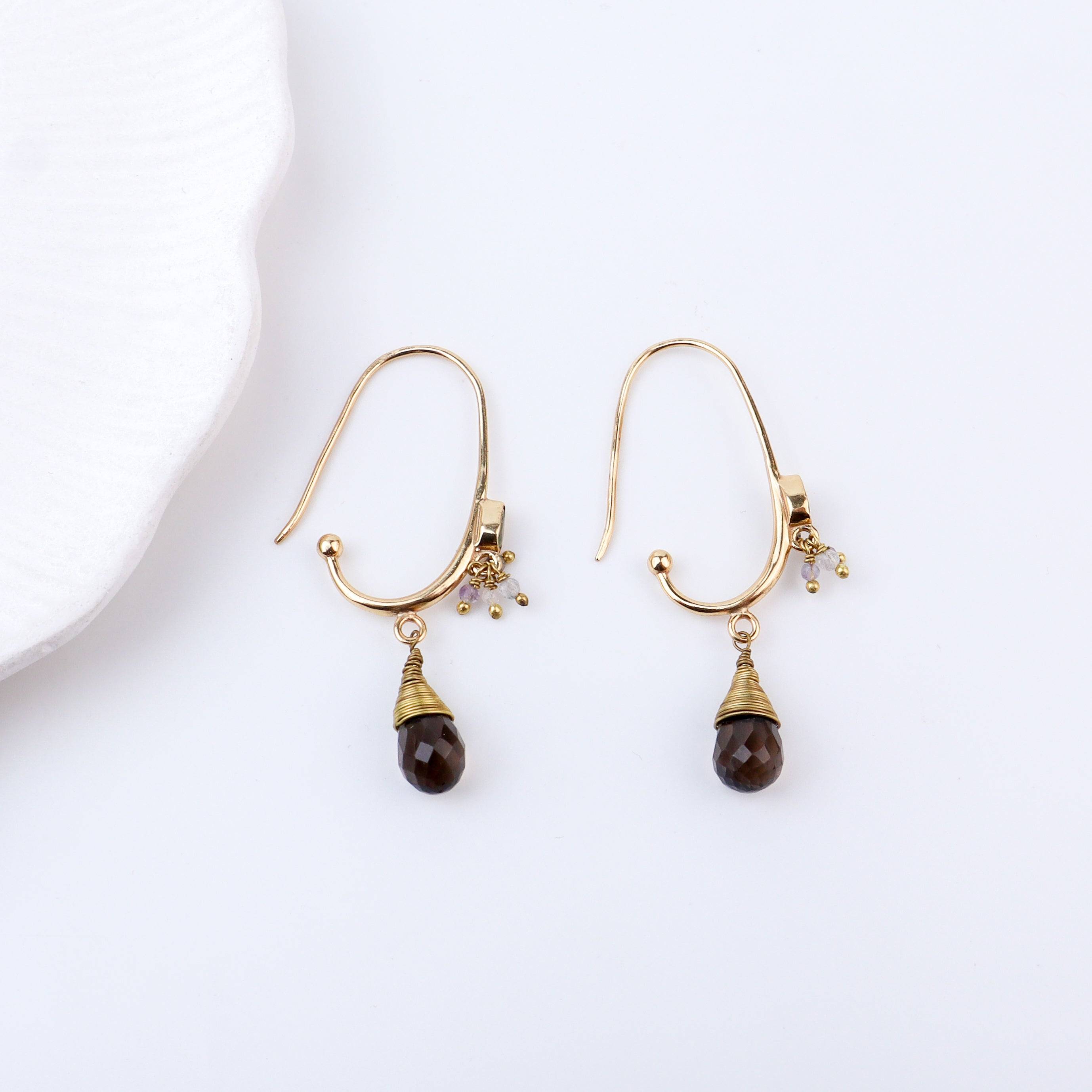 Brass Fashion Earrings