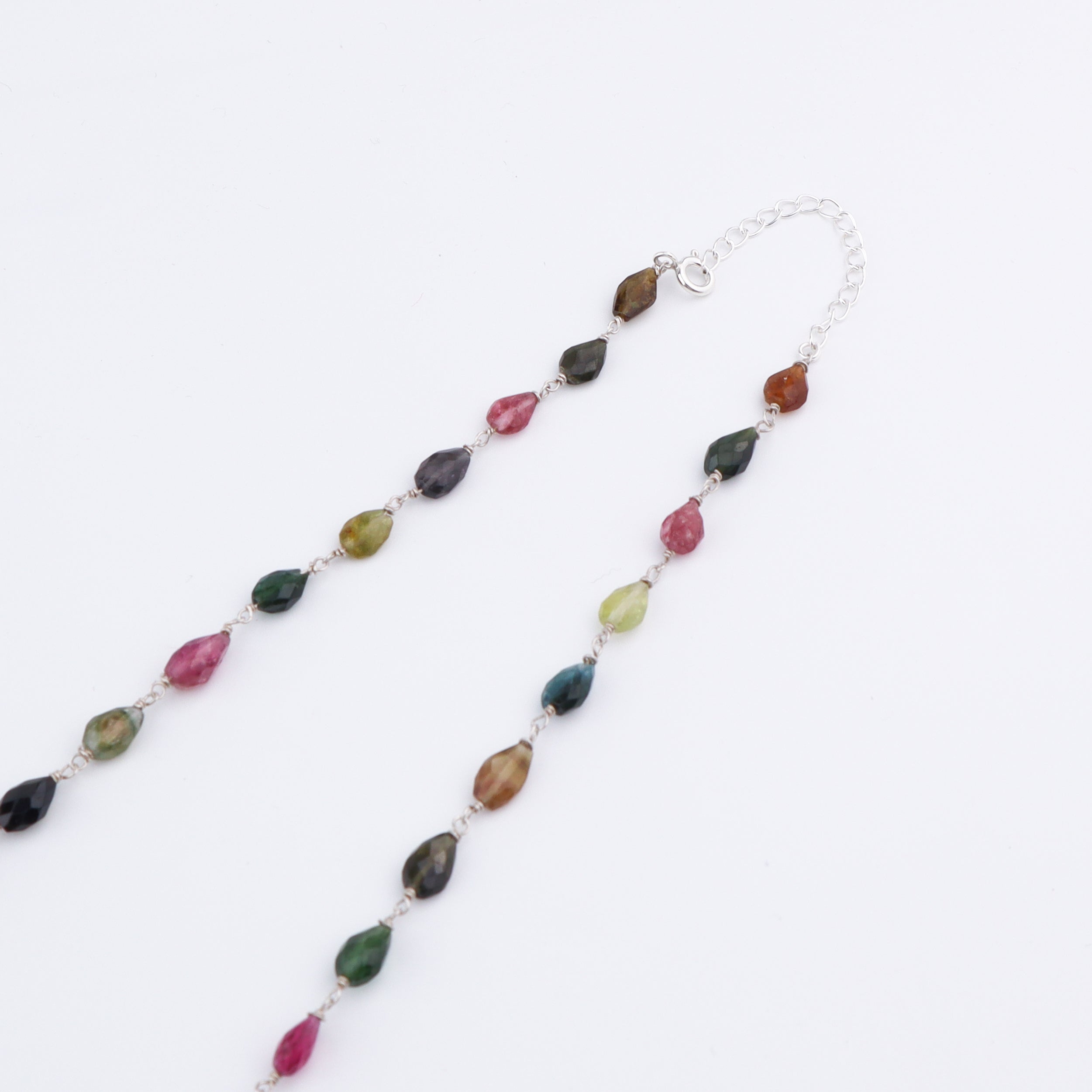 Luxe Necklace - Tourmaline & Swarovski Pearls