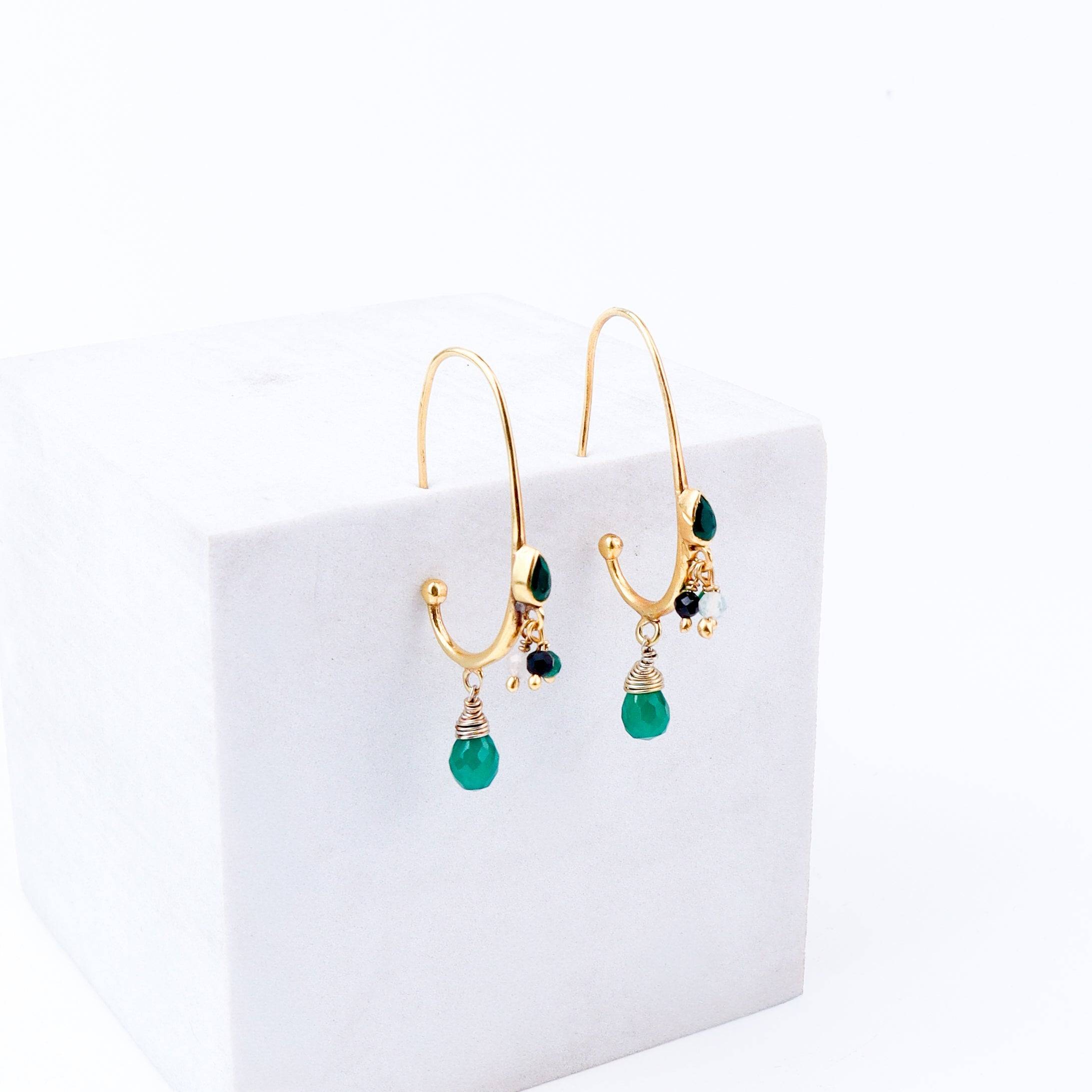 Brass Fashion Earrings