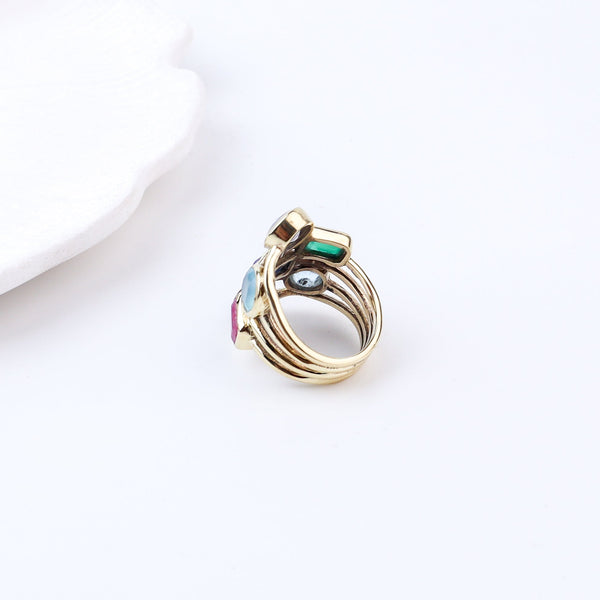 Brass Fashion Ring