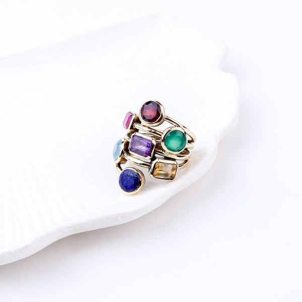 Brass Fashion Ring