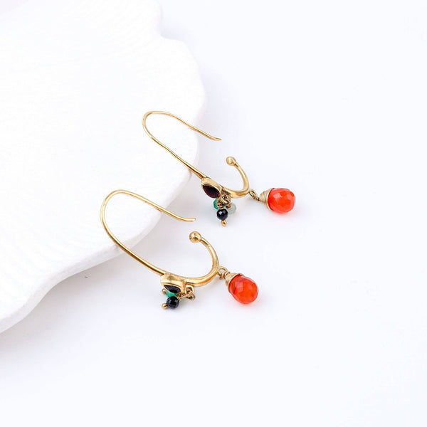 Brass Fashion Earrings