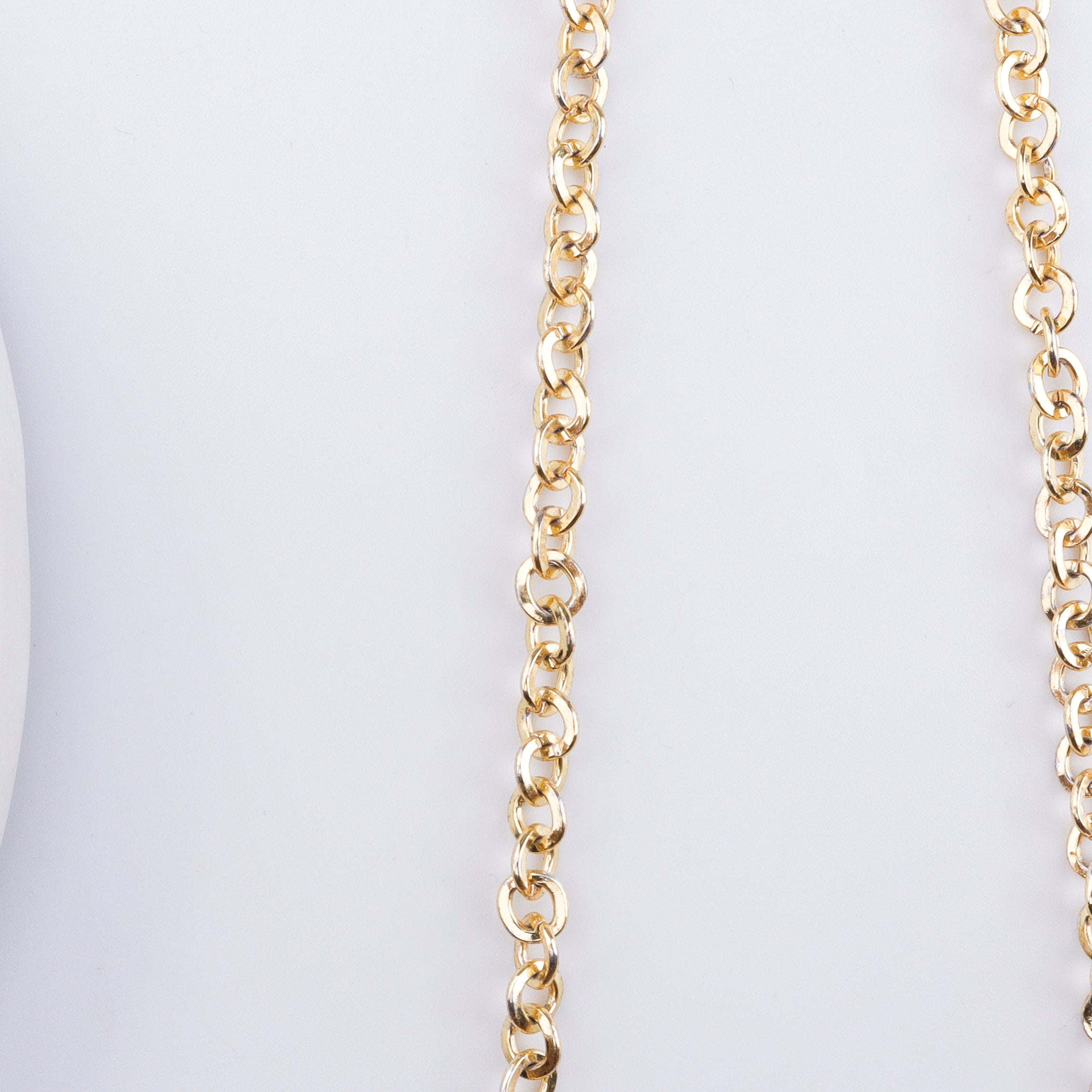 22K Gold Plated Brass Fashion Necklace