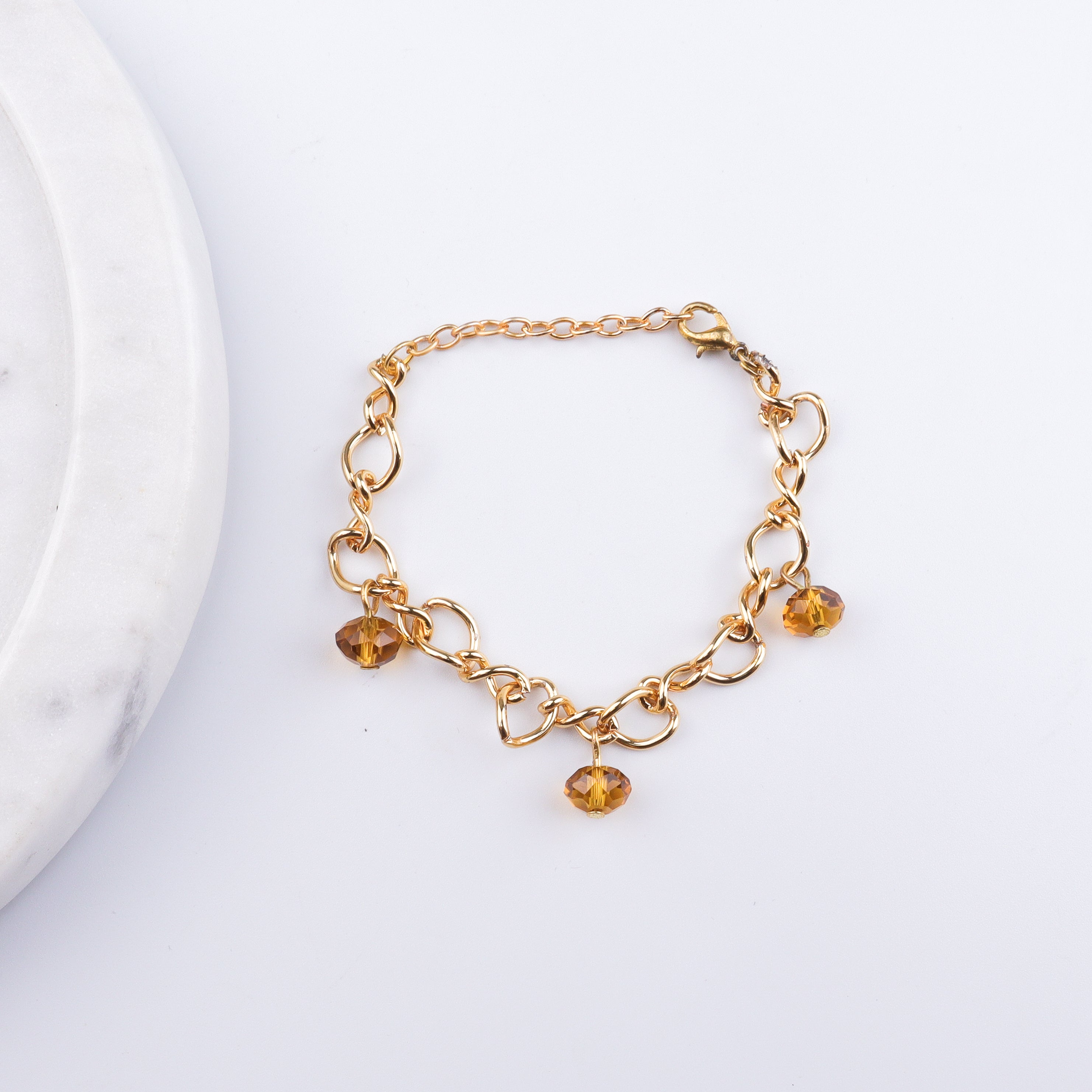 22K Gold Plated Brass Fashion Bracelet