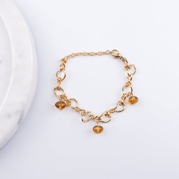 22K Gold Plated Brass Fashion Bracelet