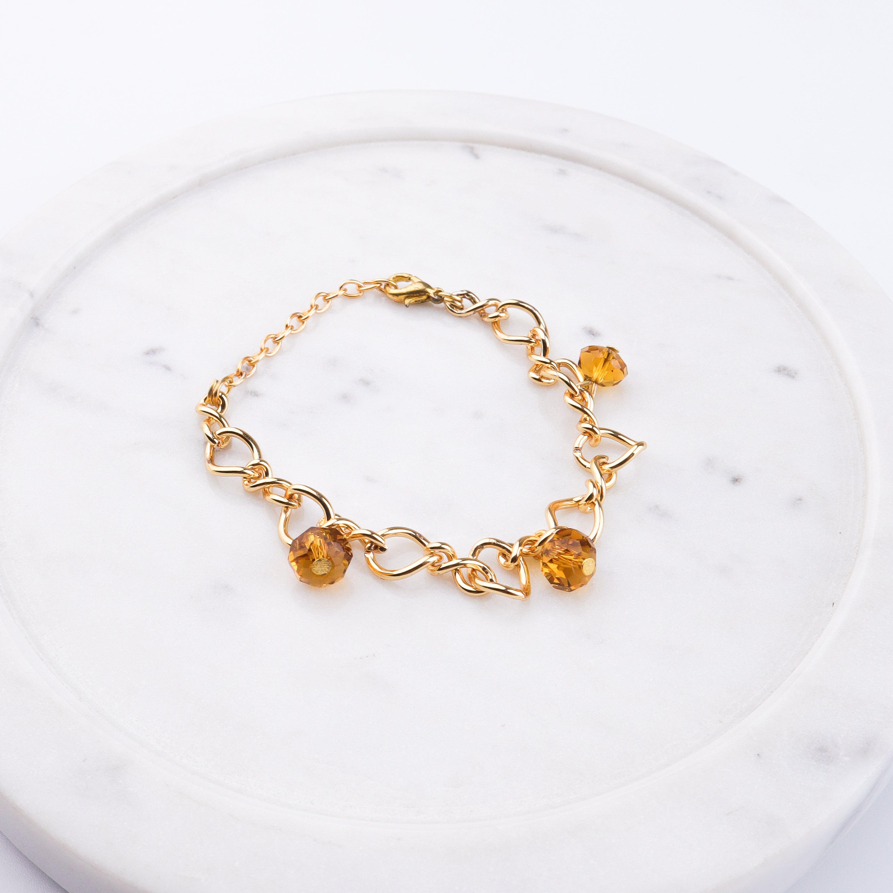 22K Gold Plated Brass Fashion Bracelet