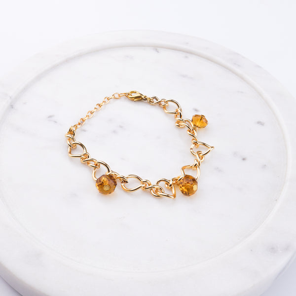 22K Gold Plated Brass Fashion Bracelet