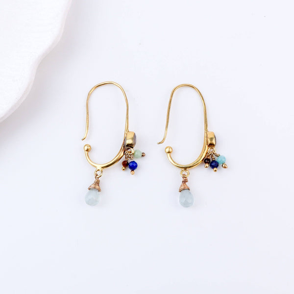 Brass Fashion Earrings