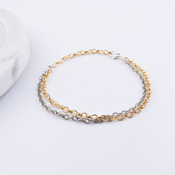 22K Gold Plated Brass Fashion Bracelet